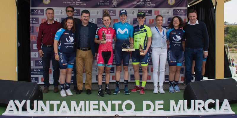 Gloria Rodríguez gana la primera Vuelta a Murcia Féminas Terra Fecundis Valverde Team